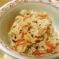 もぐドン's cooksnap of when they made 簡単☆人参炊き込みご飯.