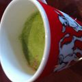 sakurask's cooksnap of when they made おうちでスタバ気分 抹茶ココアラテ.