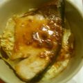 liutan's cooksnap of when they made ブリとキャベツの胡麻味噌酒マヨ焼き.