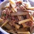 まきこs's cooksnap of when they made たけのこと豚肉のピリ辛味噌炒め.
