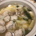 mantacarp's cooksnap of when they made Ｗスープ!?で醤油ちゃんこ鍋のだし.