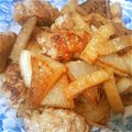 みどふぁどー's cooksnap of when they made 豚小間だんごと蕪のシンプル塩炒め.