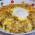 Akosua's cooksnap of when they made ほうれん草とソーセージの焼きカレー.