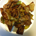 maisukekun's cooksnap of when they made 長いもと豚肉のマヨネーズ炒め.