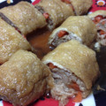 pantarouu's cooksnap of when they made 豚と油揚げのくるくる巻き.