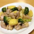 maarine's cooksnap of when they made 鶏とジャガイモの塩麹炒め☆バジル風味.