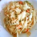 屋寿司's cooksnap of when they made 簡単♡ウインナー焼きうどん.