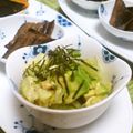 taruママ's cooksnap of when they made キャベツとアボカドのわさび醤油和え.