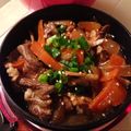 ひばりんレシピ's cooksnap of when they made エリンギ入り牛丼.