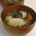 Hoink's cooksnap of when they made だんご汁　お好み焼き粉がいいんです！.
