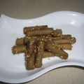 makoyuki's cooksnap of when they made 簡単すぎっ！ごぼうのさっぱりゴマ和え.