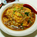 やちやち729's cooksnap of when they made ＼とろっとろたまごの♡天津飯／.