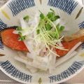 みきかつひろ's cooksnap of when they made 鮭の大根サラダのっけ.