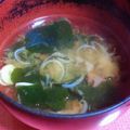 Ｎeru's cooksnap of when they made だし不要！1分でできる梅若汁★お吸い物.