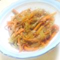 マユミント's cooksnap of when they made 大根の皮とにんじんのきんぴら.