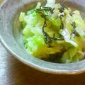 olive11's cooksnap of when they made キャベツと塩昆布のお浸し.