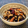 お料理ニャロメ's cooksnap of when they made 副菜に＊大豆と長ひじきの煮物［作り置き］.