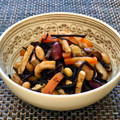 お料理ニャロメ's cooksnap of when they made 副菜に＊大豆と長ひじきの煮物［作り置き］.