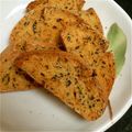 MAYUMIXY's cooksnap of when they made ダイエットの味方★ごまきなこビスコッティ.