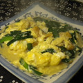 大魔女's cooksnap of when they made にらと油揚げの卵とじ.