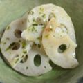 はっぴーはりぼ's cooksnap of when they made れんこんの梅肉和え.