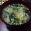 ほ～ちゃん♪'s cooksnap of when they made 大根おろしの残り汁★あったかスープ.