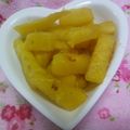 ペコララ's cooksnap of when they made サツマイモ☆あまからおやつ.