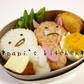 papikun's cooksnap of when they made なめこ探偵　キャラ弁.