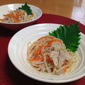 たけなお☆'s cooksnap of when they made もやしと豚バラ肉の塩麹あえ.