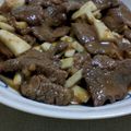 うきうさこ's cooksnap of when they made 安い牛肉を美味しく♪牛肉とエリンギ炒め.