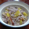 huto☆'s cooksnap of when they made デトックス★満腹♪さつまいもの〇〇穀粥.