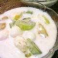 ちびたろうキッチン's cooksnap of when they made ＊ココナッツ　フルーツ白玉＊.
