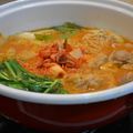 よっしゃん's cooksnap of when they made 鶏団子＊赤い豆乳鍋.