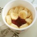 uzu1118's cooksnap of when they made ◆ブルーベリーバナナヨーグルト◆.