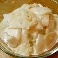 ミミルーク's cooksnap of when they made 真っ白なカブの貝柱マヨ和え.