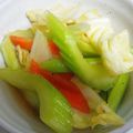 りしい♪ママ's cooksnap of when they made [簡単]キャベツとセロリのマリネ.