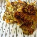 なっちズム's cooksnap of when they made ネギと椎茸と人参のかき揚げ風.