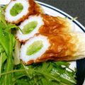 chamiri's cooksnap of when they made みず菜DEちくわのおつまみ★.