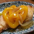 せりよ's cooksnap of when they made 白身魚の甘酢あんかけ.