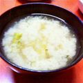 みつこ姉's cooksnap of when they made ブロッコリーの茎の味噌汁♪.