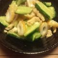かめのももこ's cooksnap of when they made 鶏皮キュウリ.
