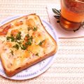 ｍｉｈｏ☆ｍｉｈｏ's cooksnap of when they made 簡単◎美味しい◎塩辛チーズトースト.