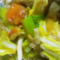 ぷよぷよ11's cooksnap of when they made お家で中華 ! お野菜たっぷり、回鍋肉.