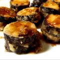 BALUちゃん's cooksnap of when they made 簡単なすとひき肉のはさみ焼き！お弁当にも.