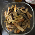 クックRD58R0☆'s cooksnap of when they made なすと竹輪の甘辛生姜炒め【冷凍作り置き】.