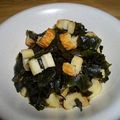 なっぱむし's cooksnap of when they made あと1品に…わかめとちくわの炒め物.