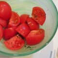 Taykko's cooksnap of when they made オリーブ風味のトマトandバジル.