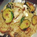kya__nako's cooksnap of when they made ささみと芽キャベツのパスタ.
