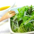 ネルリル's cooksnap of when they made ∮ 水菜と味のり柚子コショウღサラダ ∮.