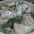 よっしゃん's cooksnap of when they made 春爛漫♪スナップエンドウ＆新じゃがサラダ.